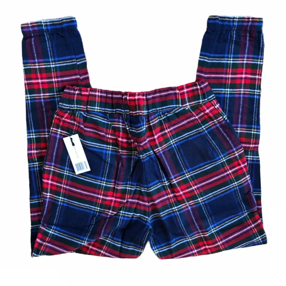 Plush Ultra Cozy Plaid Flannel Joggers